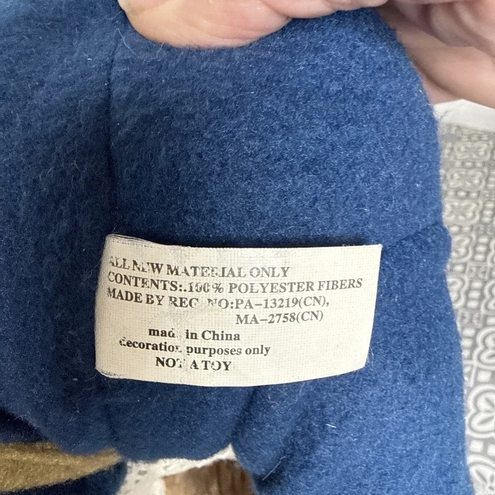 NFL Dallas Cowboys Stuffed Souvenir With Tag.